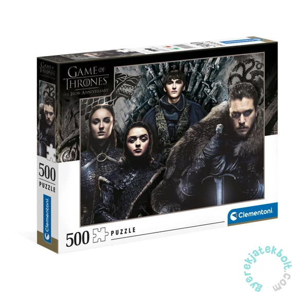Clementoni 500 db-os puzzle - Trónok harca (35091)