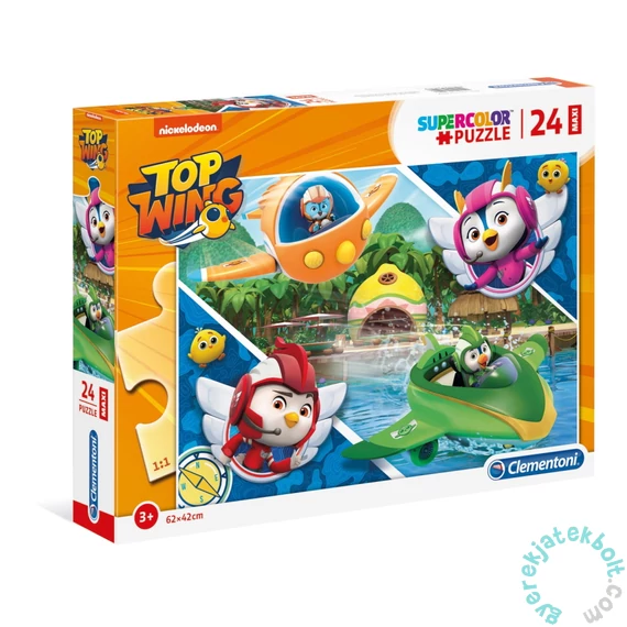 Clementoni 2 x 20 db-os Szuper Színes puzzle - Szuper Szárny (28514)