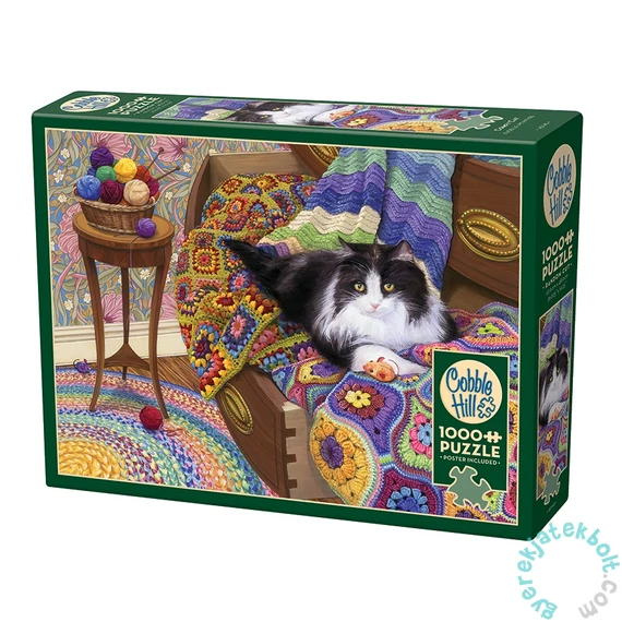 Cobble Hill 1000 db-os puzzle - Comfy Cat (40145)