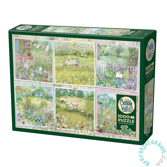 Cobble Hill 1000 db-os puzzle - Cottage Gardens (40013)