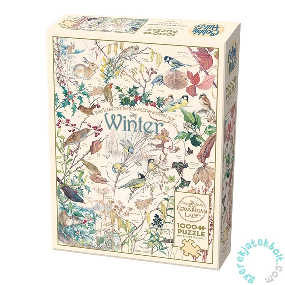 Cobble Hill 1000 db-os puzzle - Country Diary - Winter (40095)