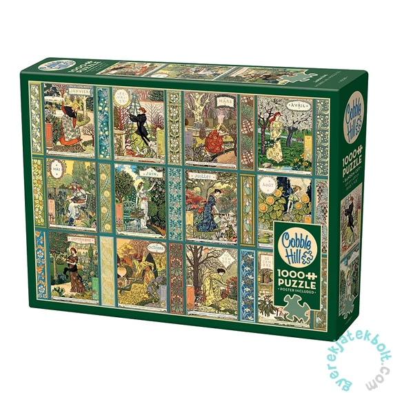 Cobble Hill 1000 db-os puzzle - Jardiniere - A Gardeners Calendar (40089)