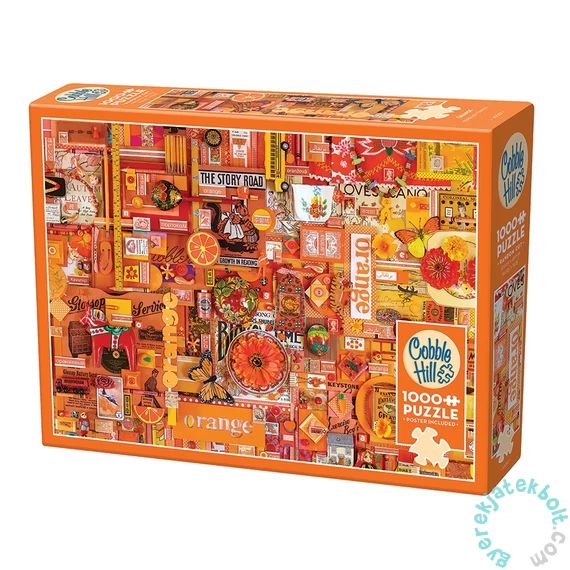 Cobble Hill 1000 db-os puzzle - Orange (40057)