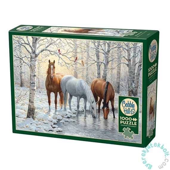 Cobble Hill 1000 db-os puzzle - Winter Trio (40158)