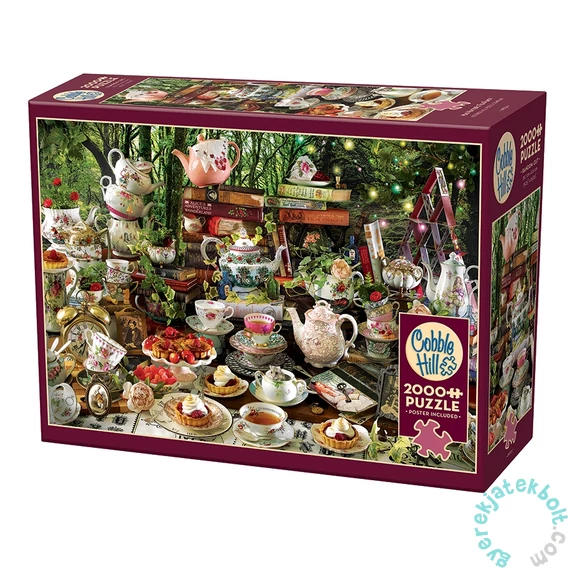 Cobble Hill 2000 db-os puzzle - Mad Hatters Tea Party (49004)