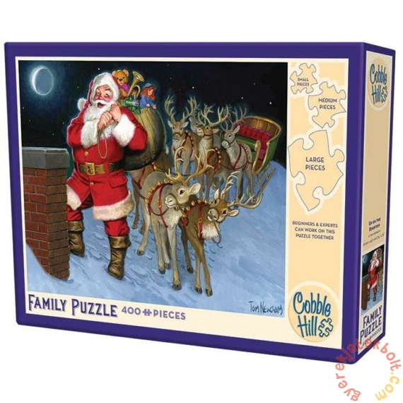 Cobble Hill 400 db-os Family puzzle - Up on the Rooftop (54591)