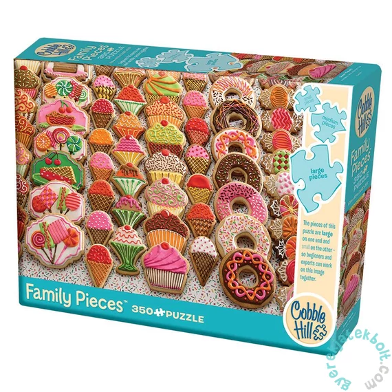 Cobble Hill 350 db-os Family puzzle - Sweet Treats (54631)