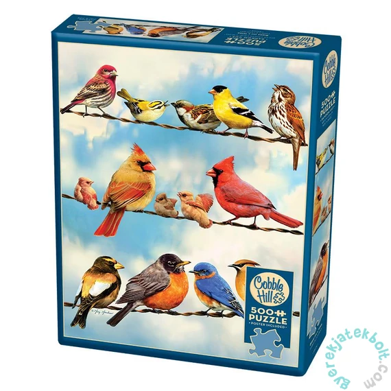 Cobble Hill 500 db-os puzzle - Birds on a Wire (45046)