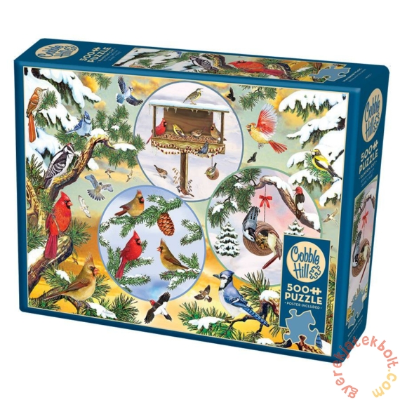 Cobble Hill 500 db-os puzzle - Winterbird Magic (85057)
