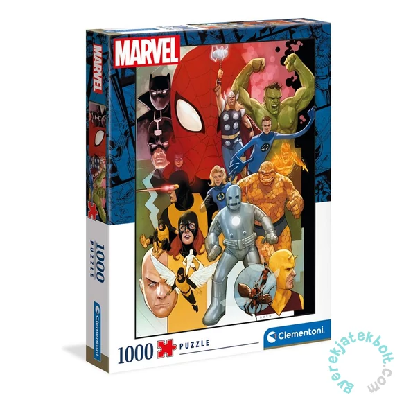 Clementoni 1000 db-os puzzle - Marvel 80 (39612)