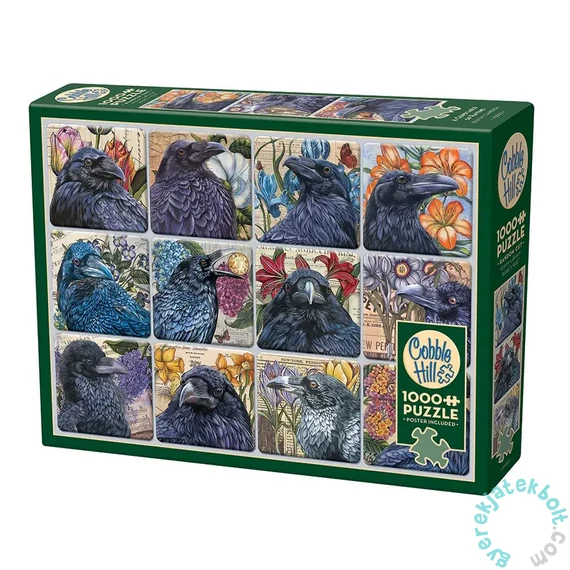 Cobble Hill 1000 db-os puzzle - A Constable of Ravens (40302)