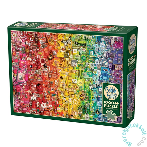 Cobble Hill 1000 db-os puzzle - Colourful Rainbow (40062)