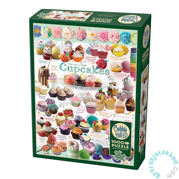 Cobble Hill 1000 db-os puzzle - Cupcake Time (40110)