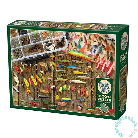 Cobble Hill 1000 db-os puzzle - Fishing Lures (40185)