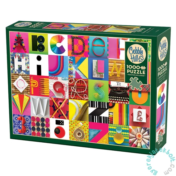 Cobble Hill 1000 db-os puzzle - Found Alphabet (40265)