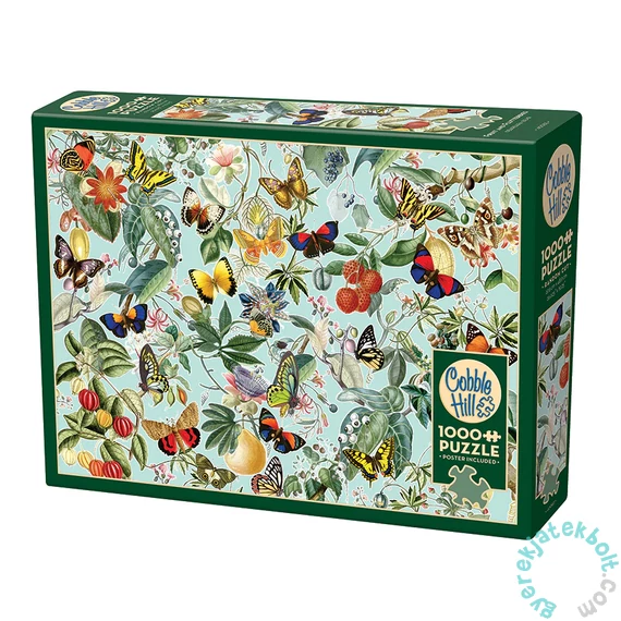 Cobble Hill 1000 db-os puzzle - Fruit and Flutterbies (40083)