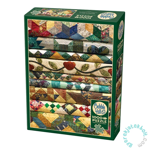 Cobble Hill 1000 db-os puzzle - Grandma's Quilts (40047)