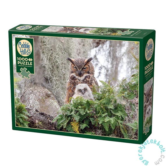 Cobble Hill 1000 db-os puzzle - Great Horned Owl (40176)
