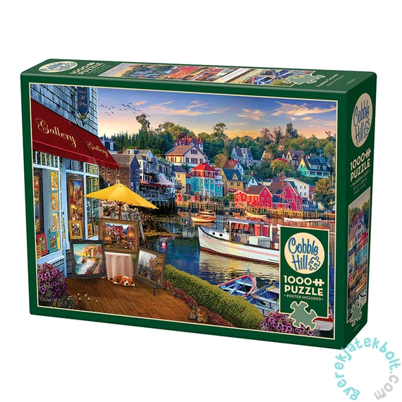 Cobble Hill 1000 db-os puzzle - Harbor Gallery (40065)