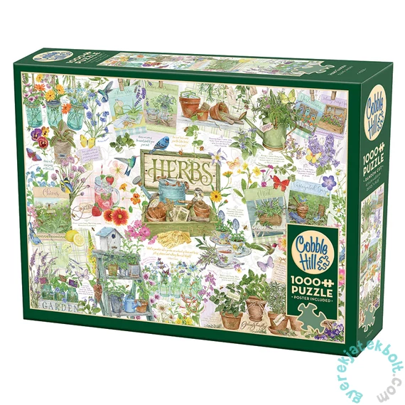 Cobble Hill 1000 db-os puzzle - Herb Garden (40258)