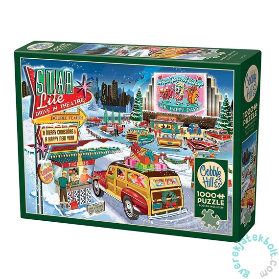 Cobble Hill 1000 db-os puzzle - Holiday Drive-in (40293)