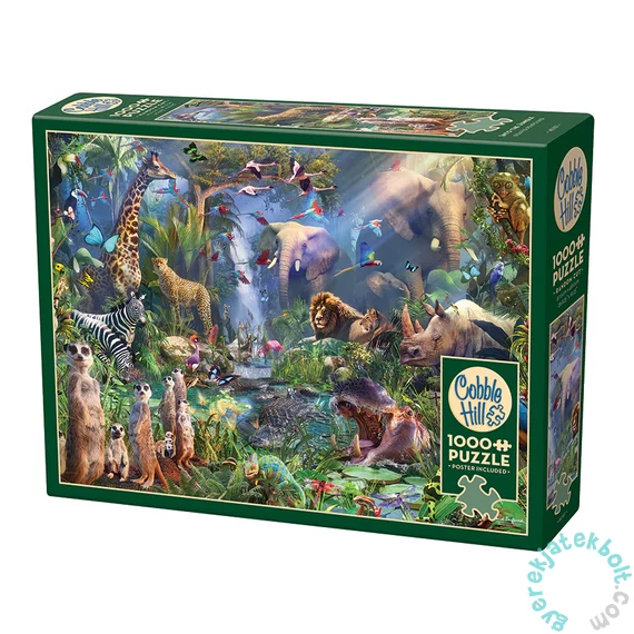 Cobble Hill 1000 db-os puzzle - Into the Jungle (40187)