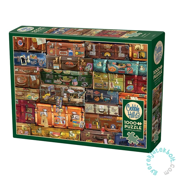 Cobble Hill 1000 db-os puzzle - Luggage (40073)