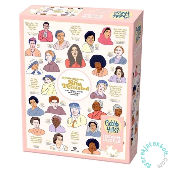 Cobble Hill 1000 db-os puzzle - Nevertheless She Persisted (40105)