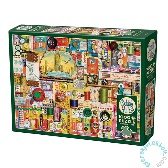 Cobble Hill 1000 db-os puzzle - Sewing Notions (40042)