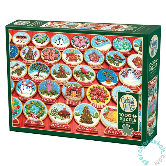 Cobble Hill 1000 db-os puzzle - Snow Globe Cookies (40260)