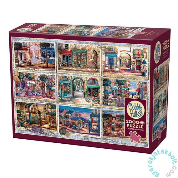 Cobble Hill 2000 db-os puzzle - Memories of Paris (49009)