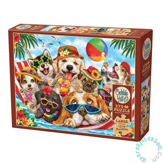 Cobble Hill 275 db-os Easy Handling puzzle - Hammock Party (48039)