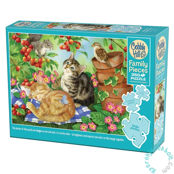 Cobble Hill 350 db-os Family puzzle - Under the Cherry Tree (47039)