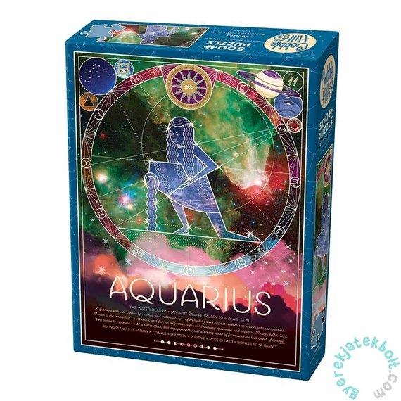 Cobble Hill 500 db-os puzzle - Aquarius (45021)
