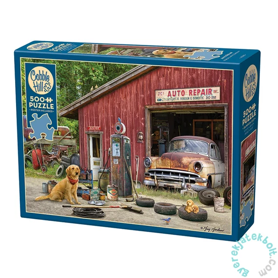 Cobble Hill 500 db-os puzzle - Auto Repair (45083)