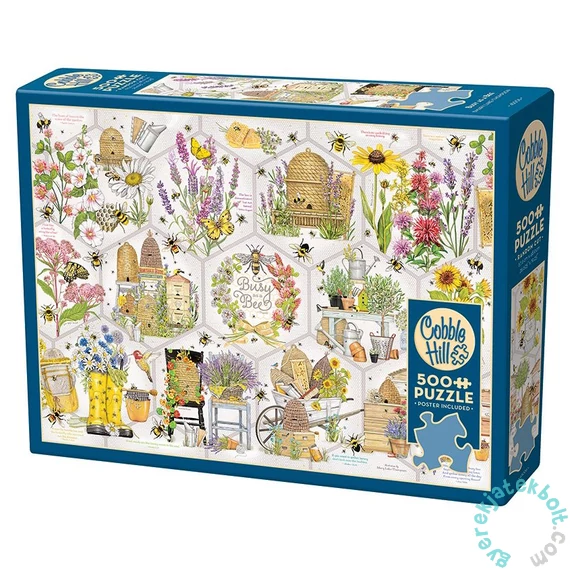 Cobble Hill 500 db-os puzzle - Busy as a Bee (45006)