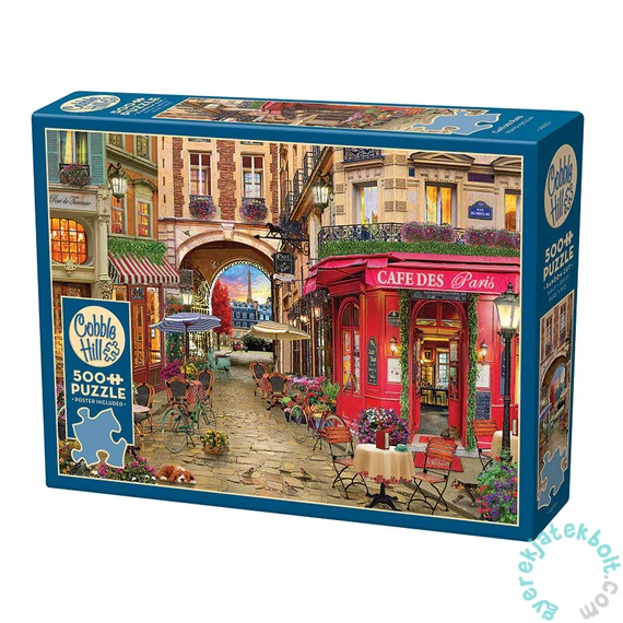 Cobble Hill 500 db-os puzzle - Cafe des Paris (45033)