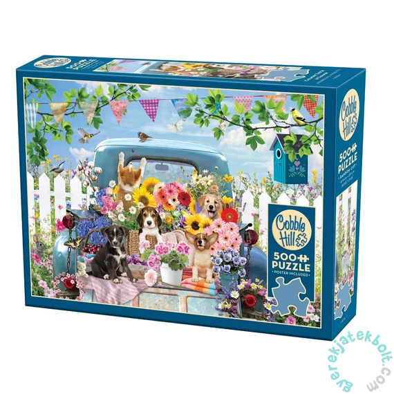 Cobble Hill 500 db-os puzzle - Country Truck in Summer (45126)