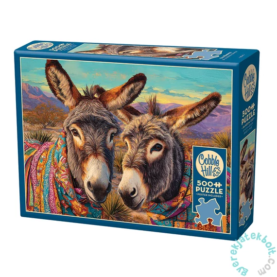 Cobble Hill 500 db-os puzzle - Dos Burros (45147)