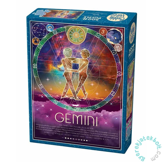 Cobble Hill 500 db-os puzzle - Gemini (45013)
