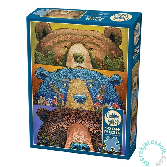 Cobble Hill 500 db-os puzzle - Harvest - Bear Eyes (45134)