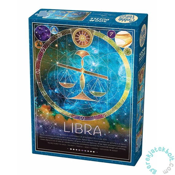 Cobble Hill 500 db-os puzzle - Libra (45017)