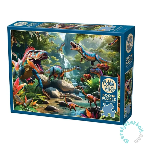 Cobble Hill 500 db-os puzzle - Prehistoric Beasts (45093)
