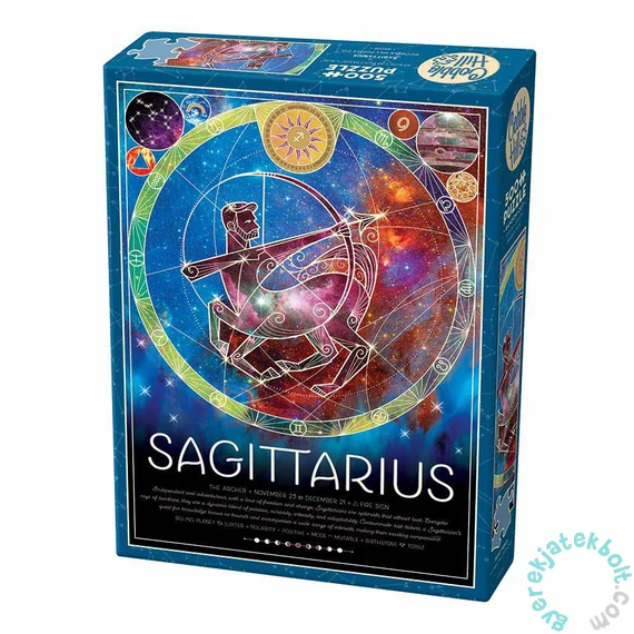 Cobble Hill 500 db-os puzzle - Sagittarius (45019)