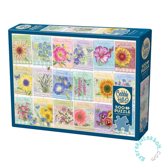 Cobble Hill 500 db-os puzzle - Seed Packets (45080)