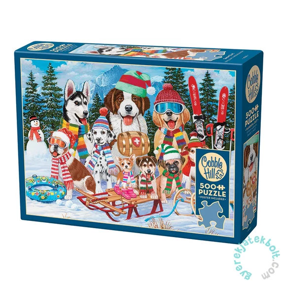 Cobble Hill 500 db-os puzzle - Snow Day (45081)