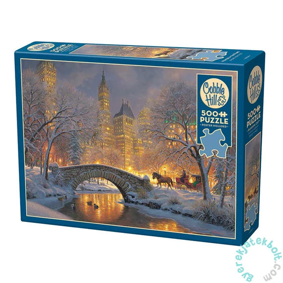 Cobble Hill 500 db-os puzzle - Winter in the Park (45044)
