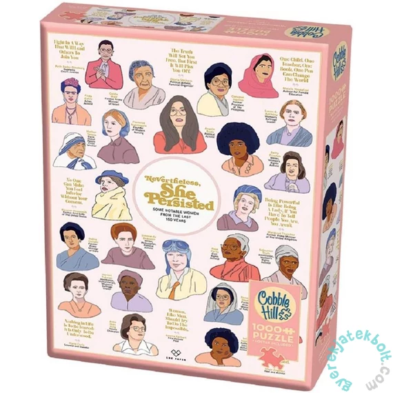 obble Hill 1000 db-os puzzle - Nevertheless She Persisted (80158)