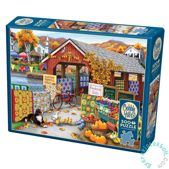 Cobble Hill 500 db-os puzzle - Harvest Festival (45027)