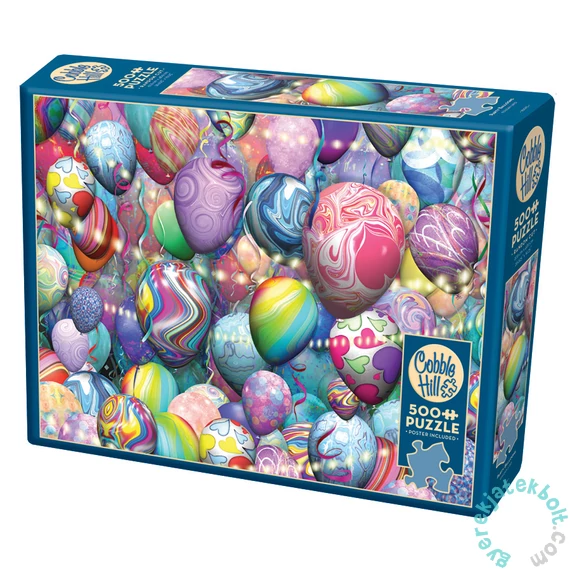 Cobble Hill 500 db-os puzzle - Party Balloons (85075)
